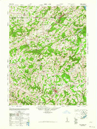 preview thumbnail of historical topo map of Harford County, MD in 1963