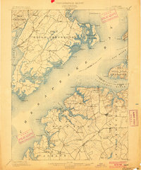 1900 Map of Betterton