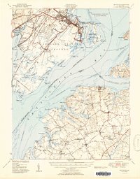 Download a high-resolution, GPS-compatible USGS topo map for Betterton, MD (1951 edition)