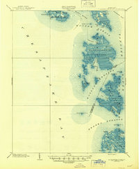Download a high-resolution, GPS-compatible USGS topo map for Bloodsworth Island, MD (1945 edition)