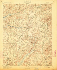 Download a high-resolution, GPS-compatible USGS topo map for Brandywine, MD (1913 edition)