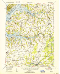 Download a high-resolution, GPS-compatible USGS topo map for Cecilton, MD (1951 edition)