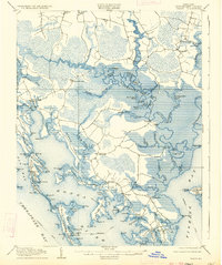 Download a high-resolution, GPS-compatible USGS topo map for Crapo, MD (1934 edition)