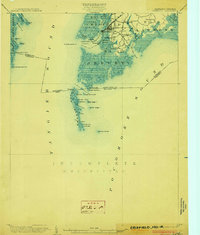 1903 Map of Crisfield