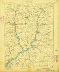Download a high-resolution, GPS-compatible USGS topo map for Denton, MD (1905 edition)