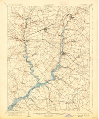 Download a high-resolution, GPS-compatible USGS topo map for Denton, MD (1927 edition)