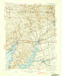 1942 Map of Elkton