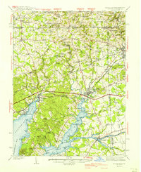 1942 Map of Elkton, MD