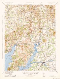 1942 Map of Newark, DE