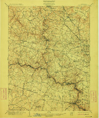 1906 Map of Ellicott, 1911 Print