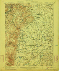 1911 Map of Emmitsburg