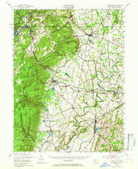 Download a high-resolution, GPS-compatible USGS topo map for Emmitsburg, MD (1966 edition)