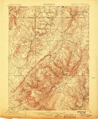 1904 Map of Grantsville, MD