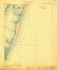 1901 Map of Accomack County, VA
