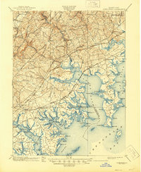 preview thumbnail of historical topo map of Baltimore County, MD in 1901