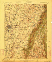 1912 Map of Hagerstown