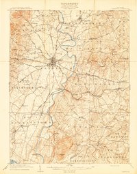 1909 Map of Ijamsville