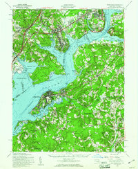preview thumbnail of historical topo map of Indian Head, MD in 1956