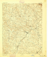 1894 Map of Laurel