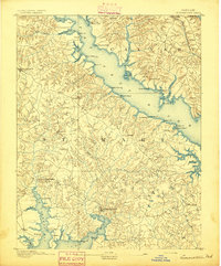 1892 Map of Leonardtown