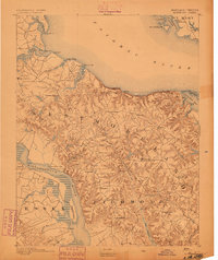 1892 Map of Montross
