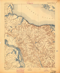 1895 Map of Montross