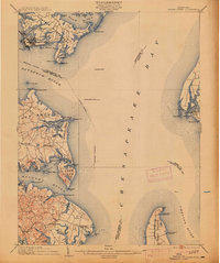 Download a high-resolution, GPS-compatible USGS topo map for North Point, MD (1913 edition)