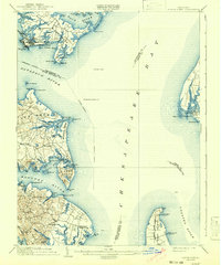 Download a high-resolution, GPS-compatible USGS topo map for North Point, MD (1941 edition)