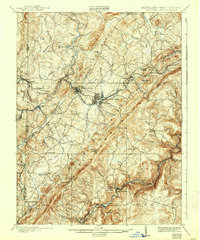 preview thumbnail of historical topo map of Oakland, MD in 1900