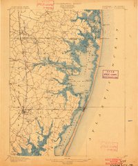 1901 Map of Ocean City