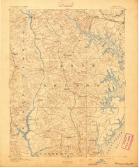 1892 Map of Owensville