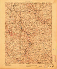 Download a high-resolution, GPS-compatible USGS topo map for Parkton, MD (1907 edition)