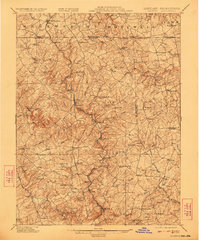 Download a high-resolution, GPS-compatible USGS topo map for Parkton, MD (1923 edition)
