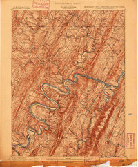 1900 Map of Pawpaw