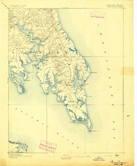 1894 Map of Dorchester County, MD