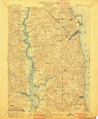 1901 Map of Prince Frederick