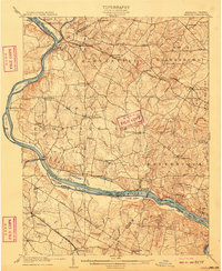 1908 Map of Seneca