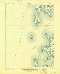 Download a high-resolution, GPS-compatible USGS topo map for Sharps Island, MD (1944 edition)