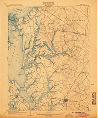 1904 Map of St. Michaels
