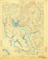Download a high-resolution, GPS-compatible USGS topo map for Wicomico, MD (1902 edition)