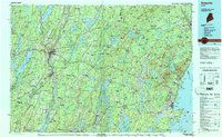 preview thumbnail of historical topo map of Augusta, ME in 1984