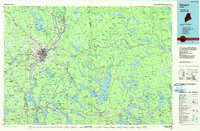 Download a high-resolution, GPS-compatible USGS topo map for Bangor, ME (1985 edition)