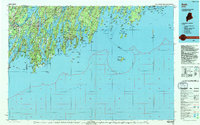 Download a high-resolution, GPS-compatible USGS topo map for Bath, ME (1994 edition)