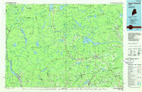 Download a high-resolution, GPS-compatible USGS topo map for Dover-Foxcroft, ME (1986 edition)