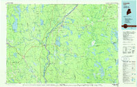 Download a high-resolution, GPS-compatible USGS topo map for Lincoln, ME (1986 edition)