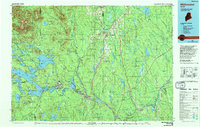 Download a high-resolution, GPS-compatible USGS topo map for Millinocket, ME (1994 edition)