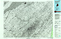 Download a high-resolution, GPS-compatible USGS topo map for Montmagny, ME (1994 edition)