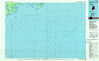 preview thumbnail of historical topo map of Washington County, ME in 1986