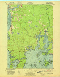 Download a high-resolution, GPS-compatible USGS topo map for Addison, ME (1951 edition)