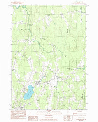 Download a high-resolution, GPS-compatible USGS topo map for Albion, ME (1983 edition)